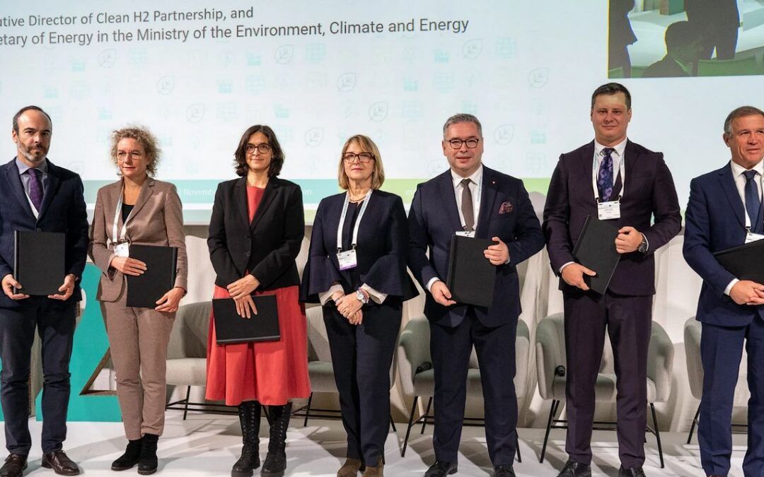 entre el Ente Regional de la Energía de Castilla y León (EREN) y la Clean Hydrogen Joint Undertaking