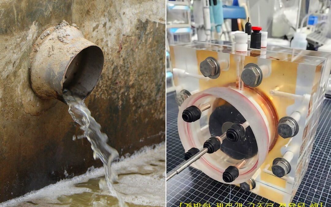 Zero-Gap genera hidrógeno a partir de aguas residuales