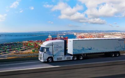 Así es el XCIENT Fuel Cell, el camión con hidrógeno que Hyundai quiere poner a rodar en Norteamérica