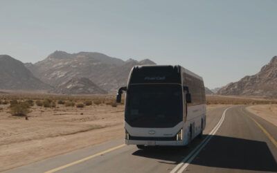 Hyundai completa con éxito las pruebas de su autobús de hidrógeno en NEOM