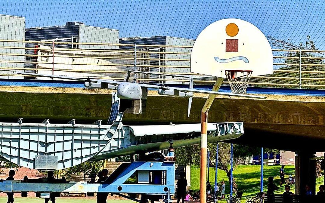 Dron de hidrógeno verde en pruebas en Sevilla