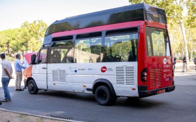 Así es el nuevo minibús de hidrógeno que podría empezar pronto a circular en Barcelona