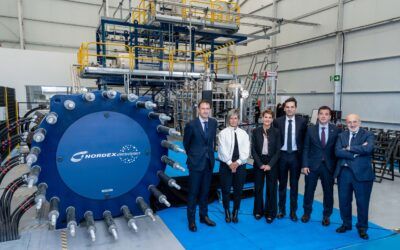 Así es el electrolizador fabricado en España que produce 45 kilogramos de hidrógeno verde por hora