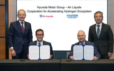 Hyundai y Air Liquide doblan sus esfuerzos por impulsar el ecosistema de hidrógeno global
