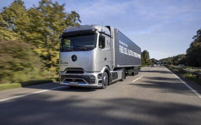 Así es el nuevo camión de hidrógeno de Mercedes con más de 1.000 kilómetros de autonomía