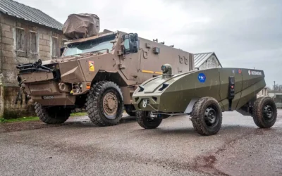 El Ejército francés comienza las pruebas de un vehículo militar no tripulado propulsado por hidrógeno